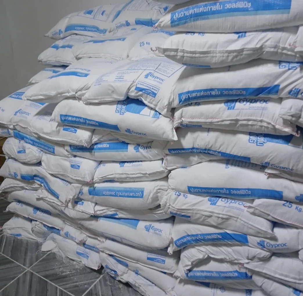 Gypsum plaster