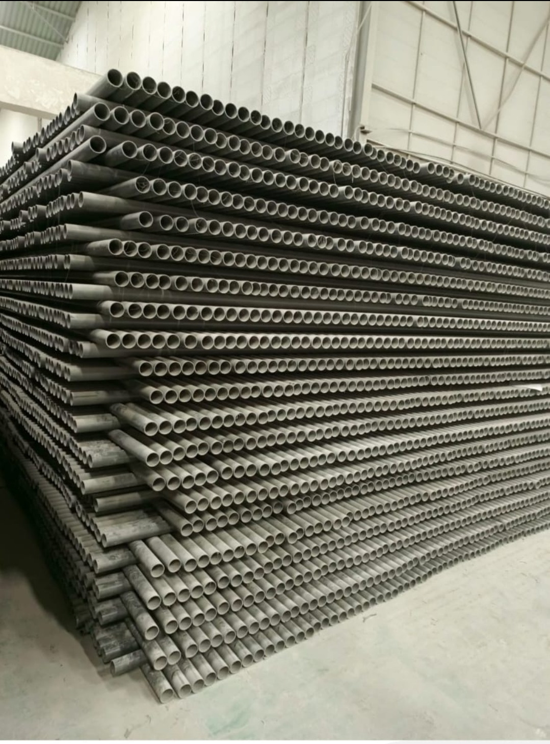 PVC waste pipes